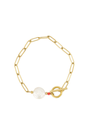 ARMBAND SCHAKEL GOUD - ZUSSS