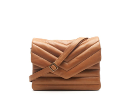 VALENCIA PADDED HANDBAG CAMEL - CHABO