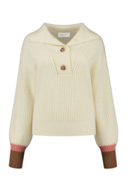 PULLOVER IVORY ECRU - POM AMSTERDAM