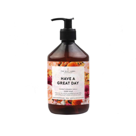 HANDSOAP HAVE A GREAT DAY - THE GIFT LABEL