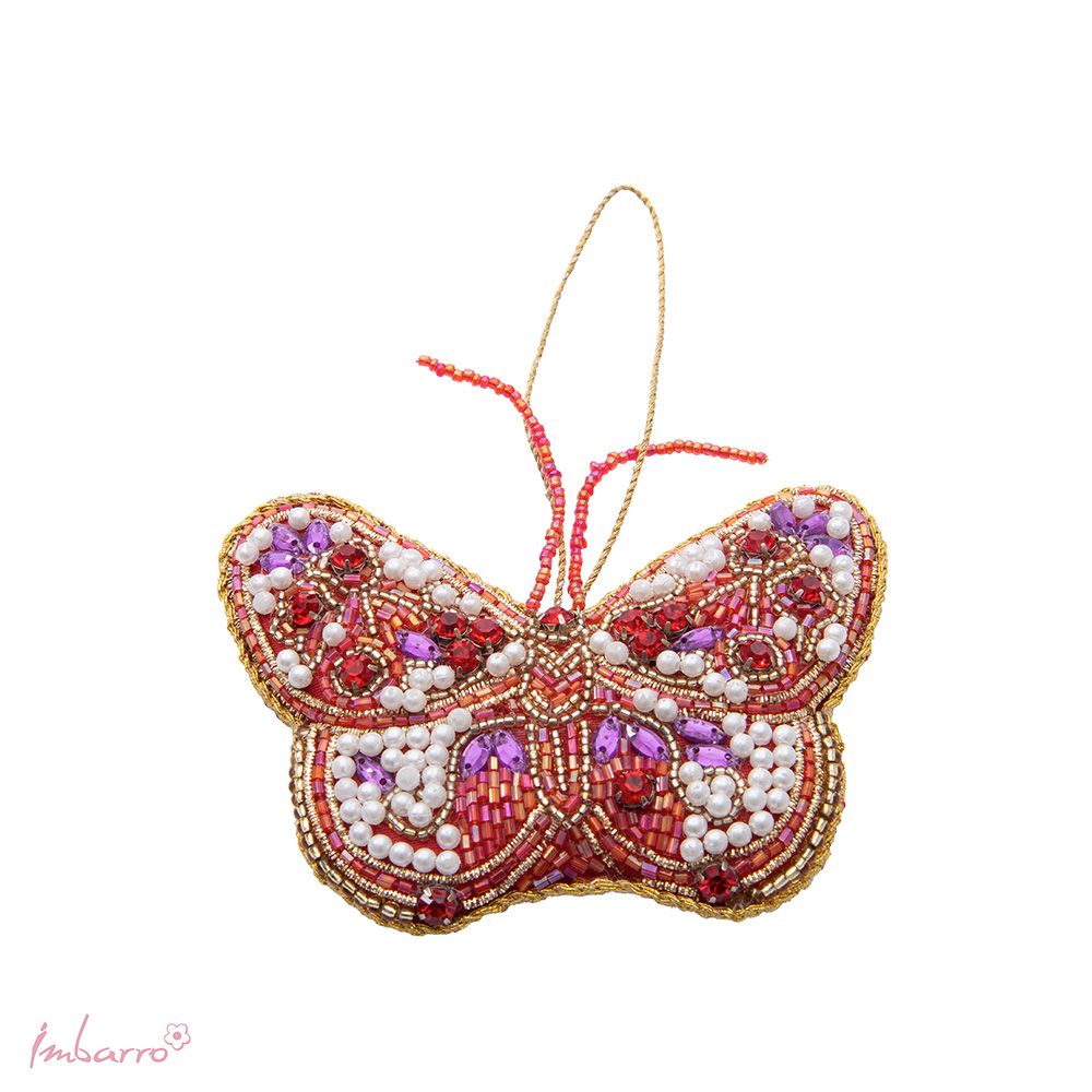 Sparkle butterfly red