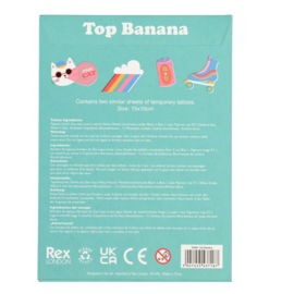 KINDER TATTOEAGE TOP BANANA