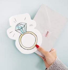 CUT OUT CARD RING - THE GIFT LABEL