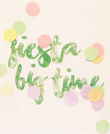 CONFETTI CARD FIESTA BIG TIME  - THE GIFT LABEL