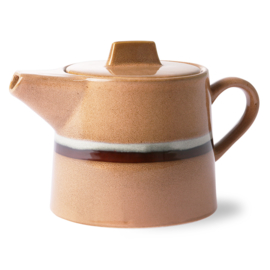 CERAMIC 70'S TEA POT STREAM