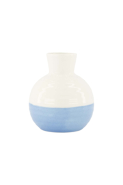 VAASJE KERAMIEK WIT/BLAUW - ZUSSS
