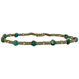 BRACELET STONESAND AQUA - LEJU