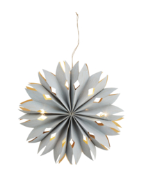 VENEER PAPER STAR WITH LIGHTS - MADAM STOLTZ