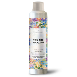 SHOWER FOAM YOU ARE AMAZING - THE GIFT LABEL