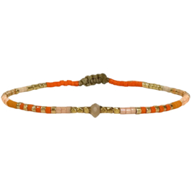 BRACELET PEACH SUNSTONE - LEJU