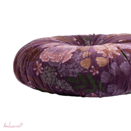 Rond kussen maye purple