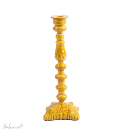 Kandelaar loren yellow
