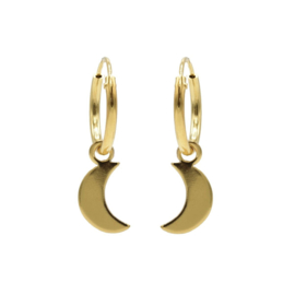 HOOPS SYMBOLS MOON GOLD - KARMA