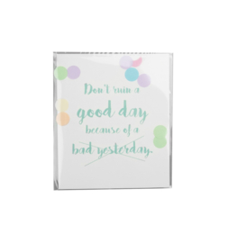 CONFETTI CARD DON'T RUIN A GOOD DAY  - THE GIFT LABEL