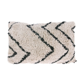 COTTON ZIGZAG CUSHION