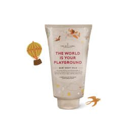 GIFT BOX BABY 150 ML THE WORLD IS YOUR PLAYGROUND -  THE GIFT LABEL