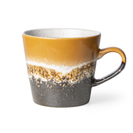 70S CERAMICS: CAPPUCCINO MUG, FIRE