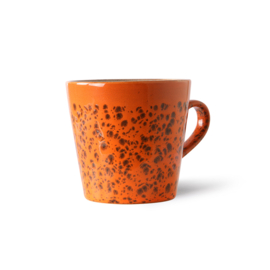 CERAMIC 70'S AMERICANO MUG MAGMA