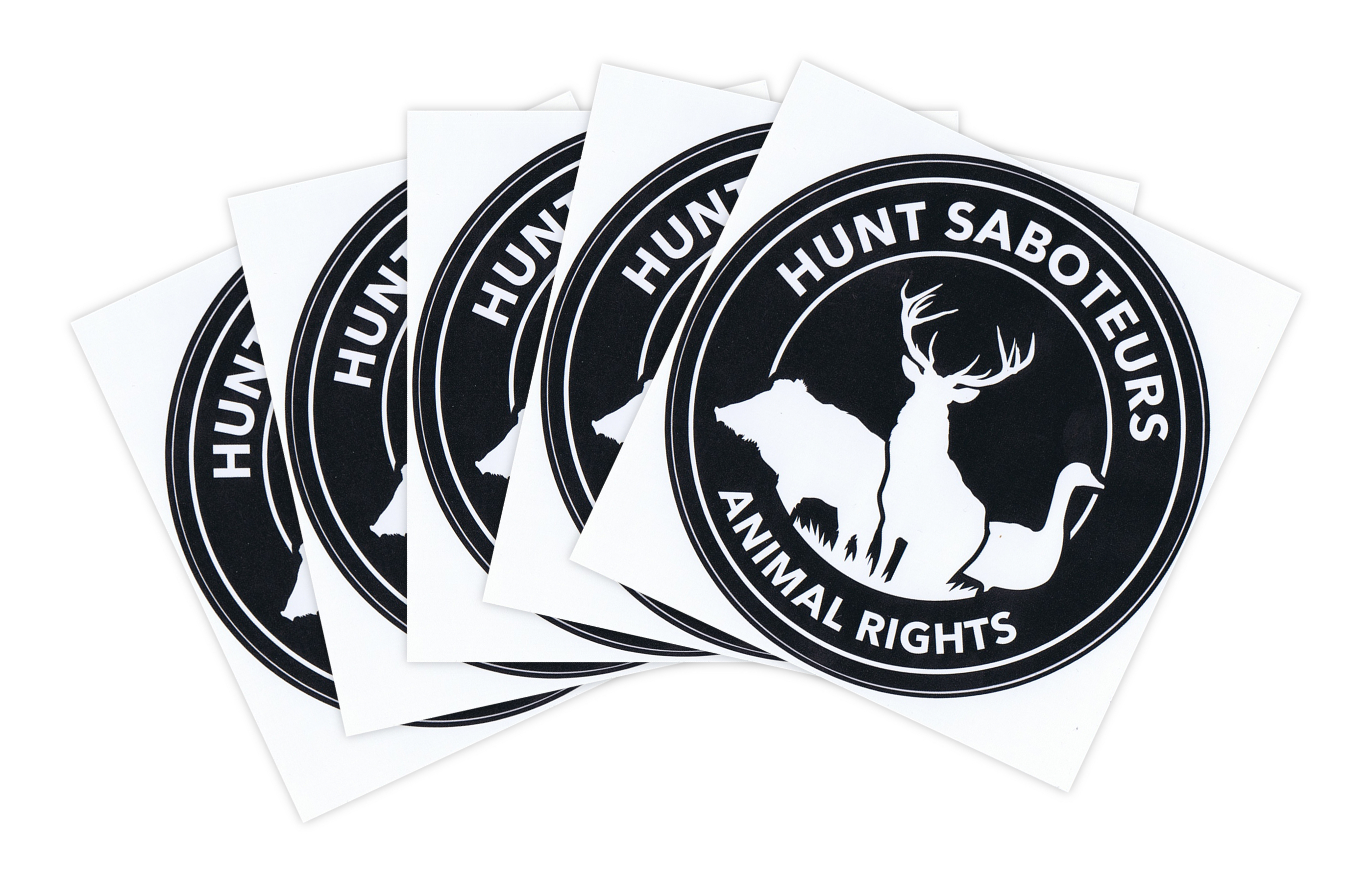 NIEUW! Stickerpakket Hunt Saboteurs
