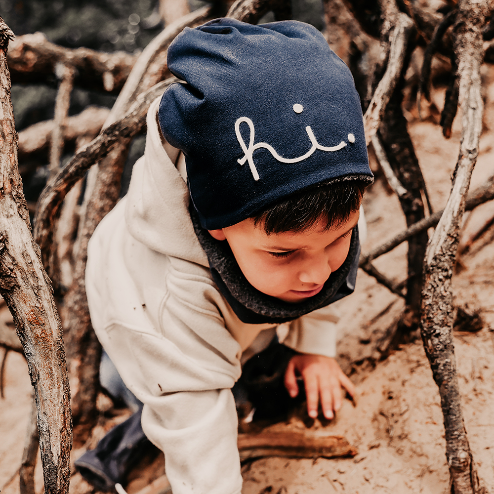 winterbeanie HI - navy