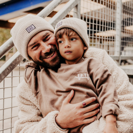 MOM/DAD beanie - camel