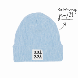 beanie RIB - denim