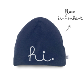 winterbeanie HI - navy