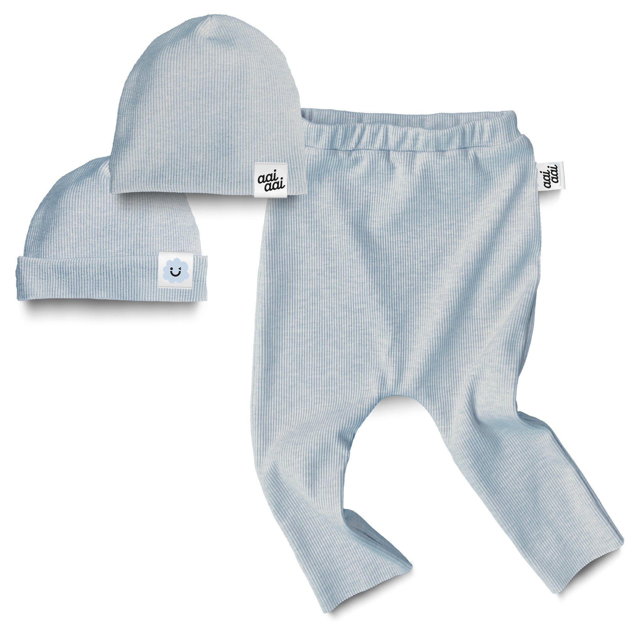Baby bundel - cloudy blue