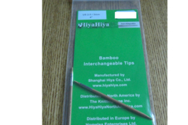 Bamboe tips 4"/3.5mm