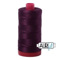 Aurifil mk 12 Very Dark Eggplant Large spool 325m