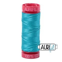 Aurifil mk 12 Turquoise small spool 50m