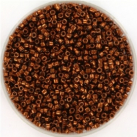 Miyuki 11/0 Delica's Galvanized tarnished Copper