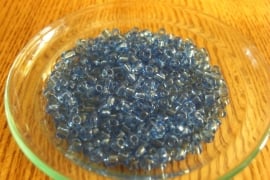 Glaskralen Lavendel Blauw