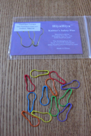 Knitter's Safety Pins multi color