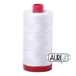 Aurifil mk 12 White Large spool 325m