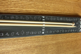 bamboe breinaalden 35 cm/6,0