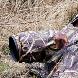 Snoot / Lens Cover Riet voor schuiltent