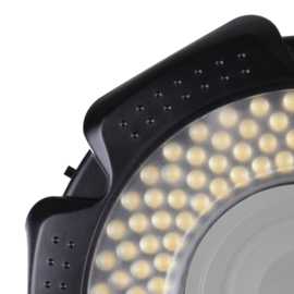 StudioKing Macro LED Ringlamp Dimbaar RL-160