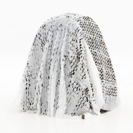 Buteo Photo Gear 3D leafs Camouflagenet Sneeuw 2,4x3 m.
