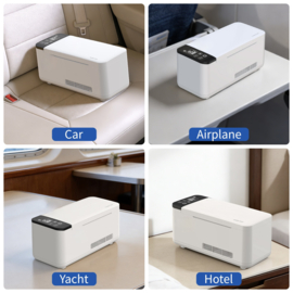 Nieuw! Mobiele compacte Koelbox  2-8°C Vaccins/Insuline/Medicatie, elektrisch continue koelen. Ideaal voor in auto, trein, camper, thuis of kantoor.  Mobiel en dicht bij je in de buurt.