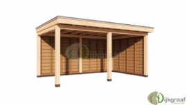 Bouwpakket Veranda Deluxe 500x300cm