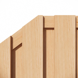 Douglas schutting 19 planken afbouw