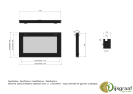 Steellook uitzetraam