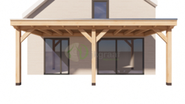 Bouwpakket Aanbouw Veranda Exelent 600x300cm