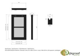 Steellook uitzetraam