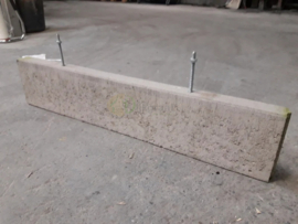 betonband voor  onder wanden Grijs