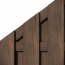 Douglas schutting 19 planken afbouw