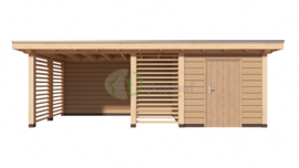 Veranda Excellent  700x300cm met berging