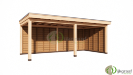 Bouwpakket Veranda Deluxe 600x300cm