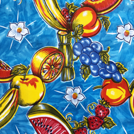Mexicaans tafelzeil, fruta azul